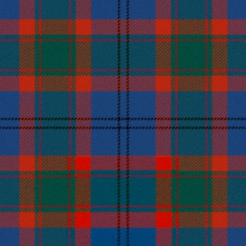 Baillie Family Tartan Crest Backpack