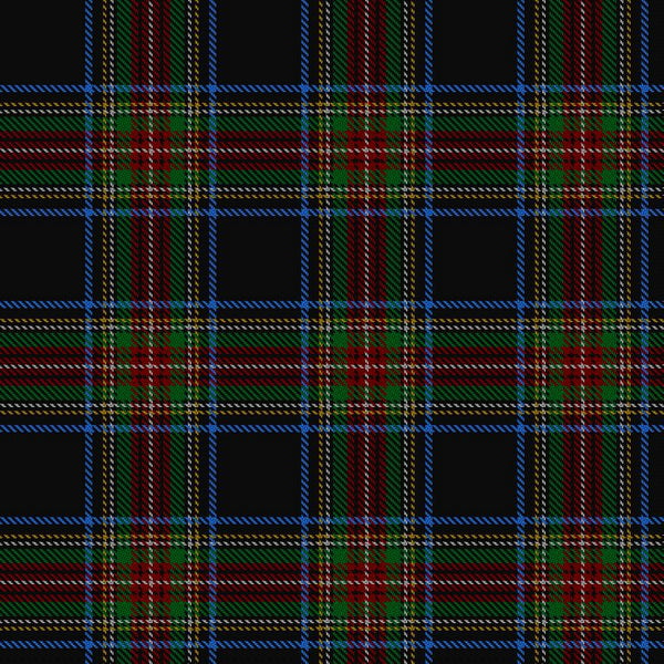 Stewart Black Tartan Crest Garden Flag - Celtic Thistle Style