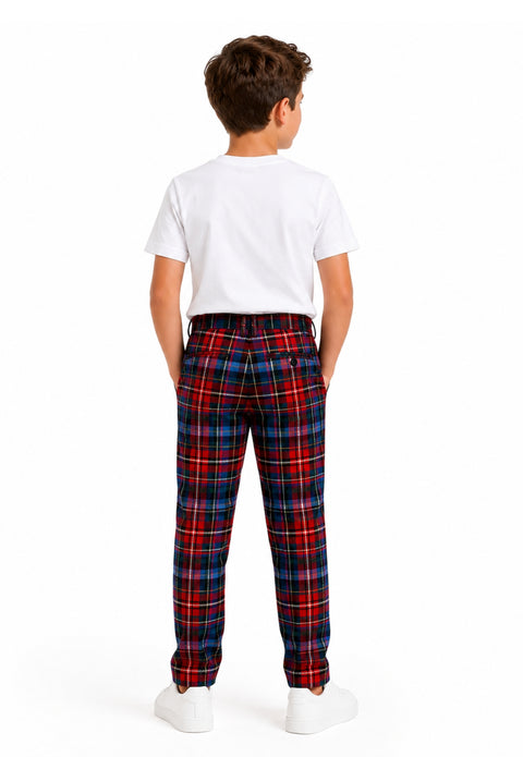 Boy's Tartan Trouser