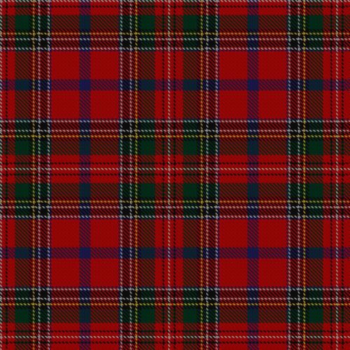 Brown of Castledean Tartan swatch