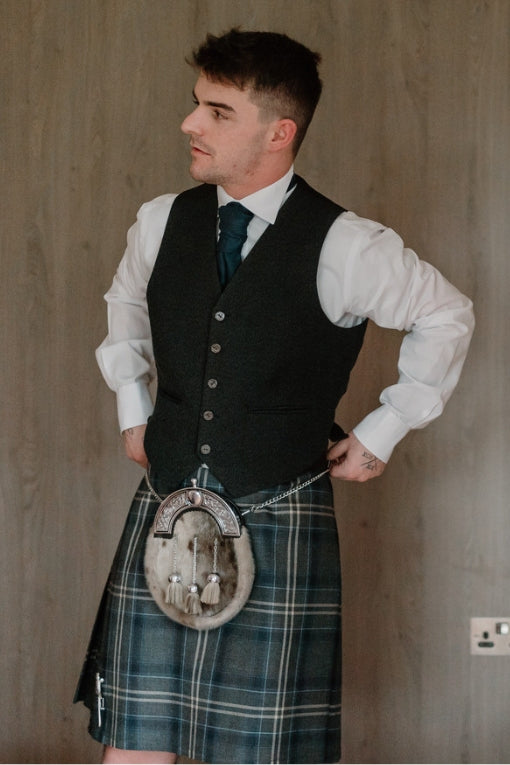 Tweed Vest – Scottish Kilt