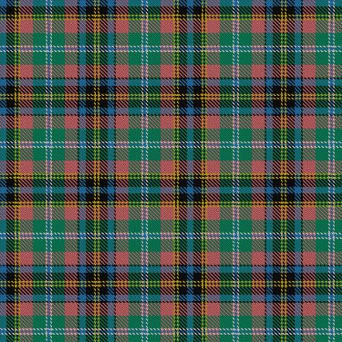 Coulter Tartan - Military T-Shirt main image 1