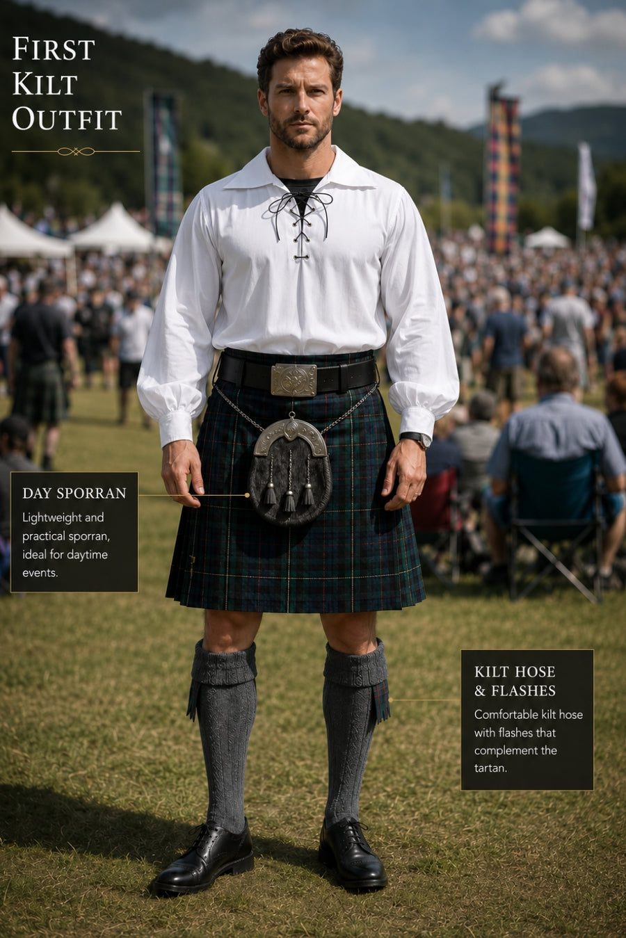 First Kilt Outfit