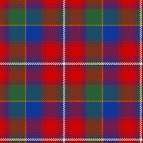 Fitzgerald Tartan Crest Black Garden Flag