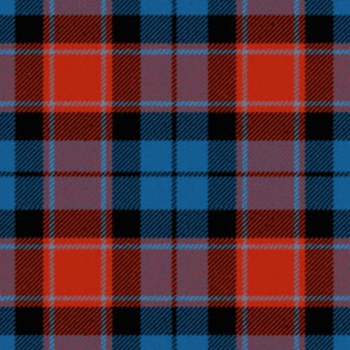 Graham of Menteith Red Ancient Tartan swatch