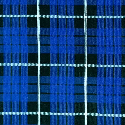 Hamilton Blue Hunting Tartan swatch