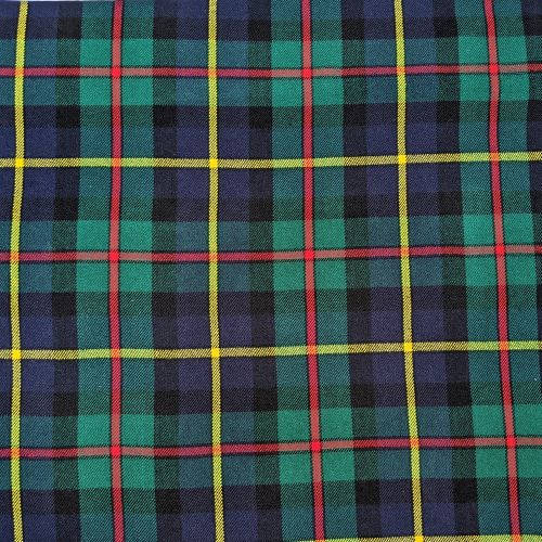 Fiaschetta Harris Tweed 170 Ml - Tartan MacLeod, Acciaio Inox, Confezione Regalo Nera, Modello HF2100-COL15