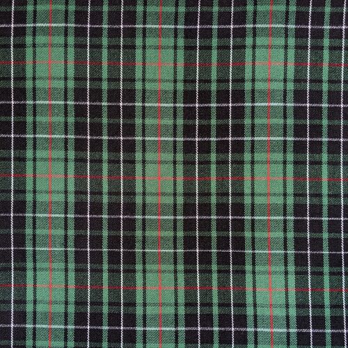 MacAulay Tartan Premium Quilt, Scottish Tartan MacAulay Clan Quilt Cross Style main image 1