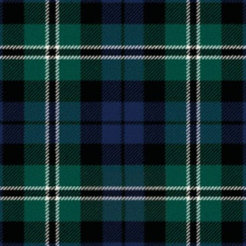 Melville Tartan Crest Garden Flag - Celtic Thistle Style