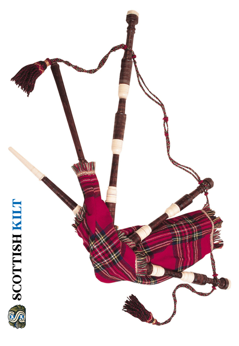 Rosewood Bagpipe Professional Set - Fully Functional, image size:770x1115