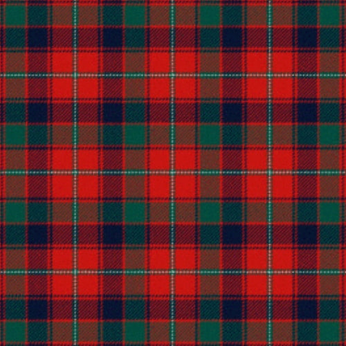 Robertson White line Tartan swatch