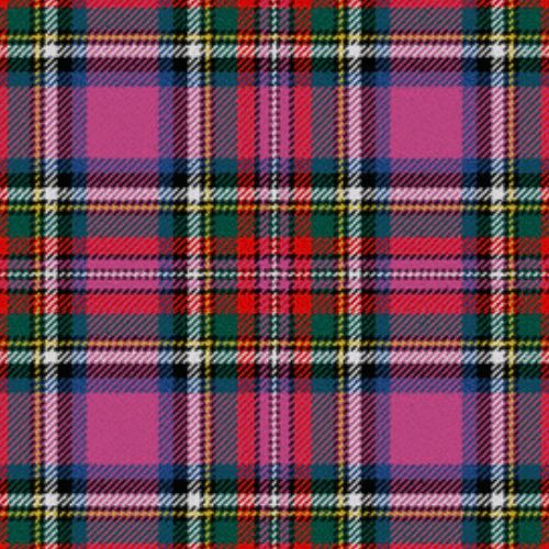 Stewart Pink Tartan swatch