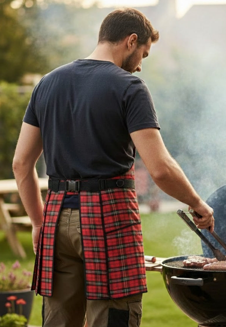 Tartan Grilling Apron