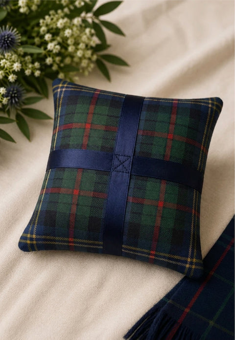Tartan Ring Cushion