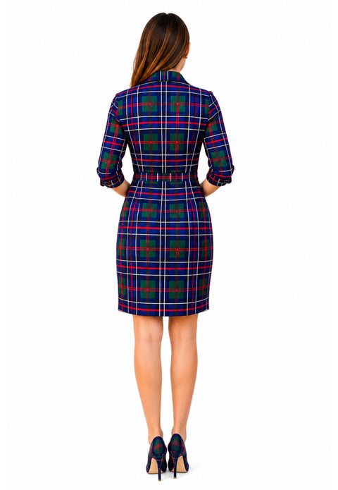 Tartan Scott Twist & Shout Dress