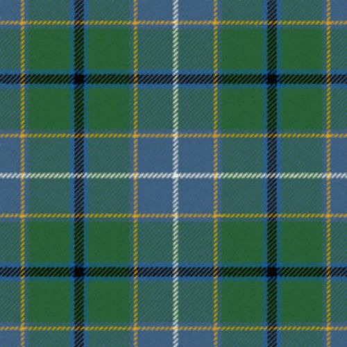 Wishart Hunting Ancient Tartan Crest Dog Tag Necklace