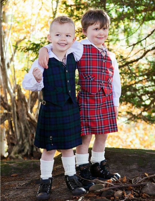 Children Boys Outfit – Scottish Kilt