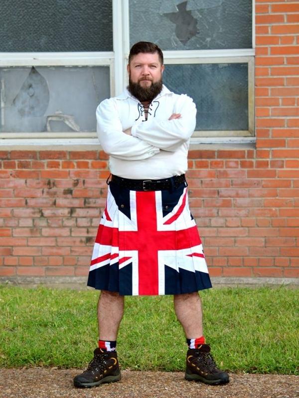 Patriotic Union Jack Flag Kilt British Kilt – Scottish Kilt