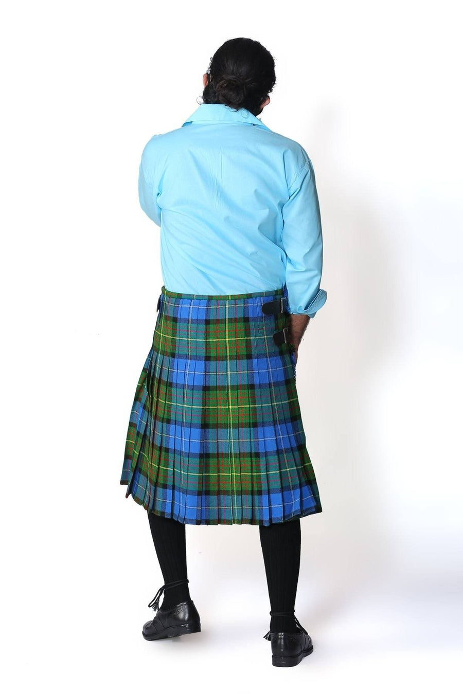 Scottish California Tartan Kilt - Back side view