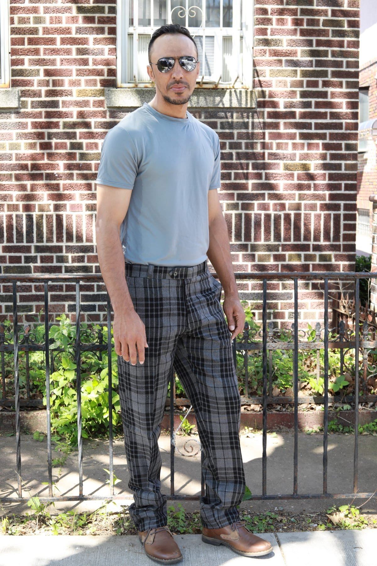 Plaid Pants