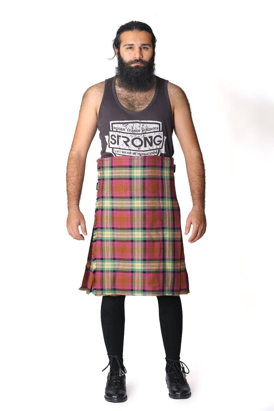 Isle of Skye Tartan Kilt - Front View