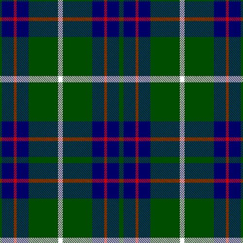 MacIntyre Hunting Weathered Tartan Long Sleeve Button Shirt