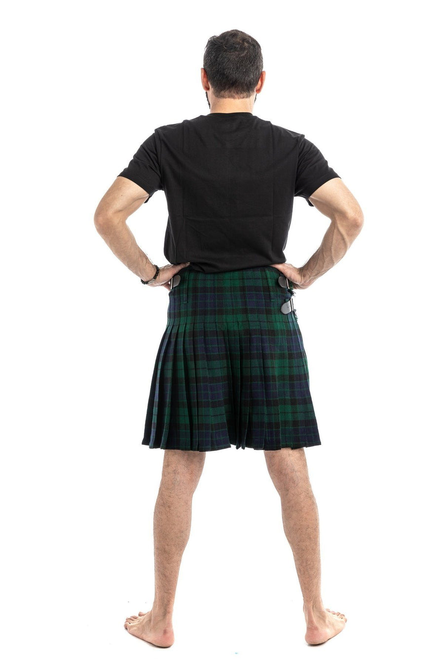 MACKAY TARTAN kilt - BACK VIEW
