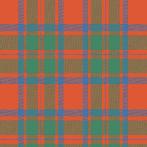 MacKintosh Hunting Ancient Tartan Crest T-shirt - Alba Celtic Style