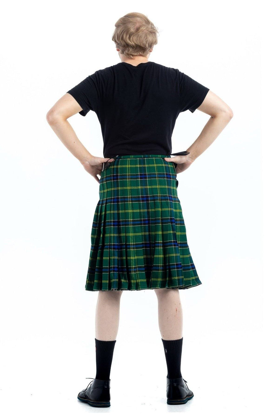 us army tartan usa kilts - Back side view