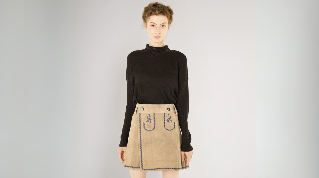 Women's Leather Skirts