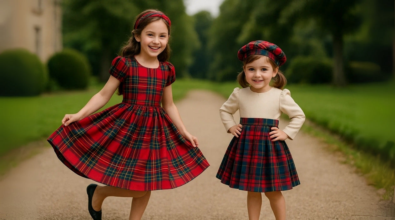 Girl's Tartan Dress & Kilts