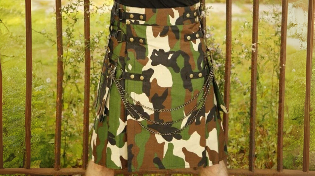 Tactical Camo Kilt