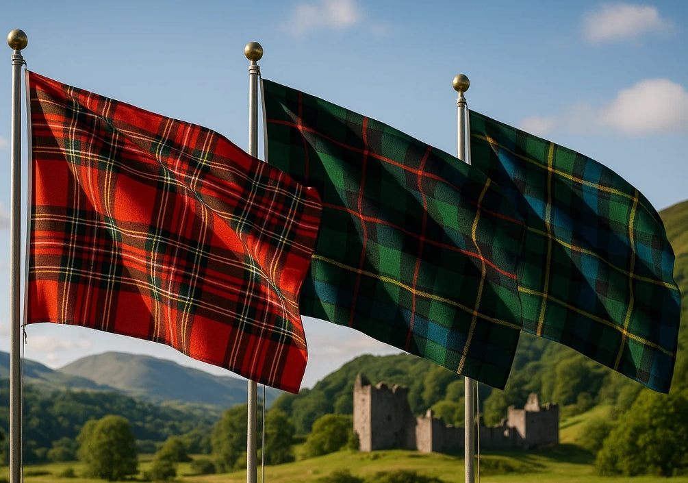 tartan flags