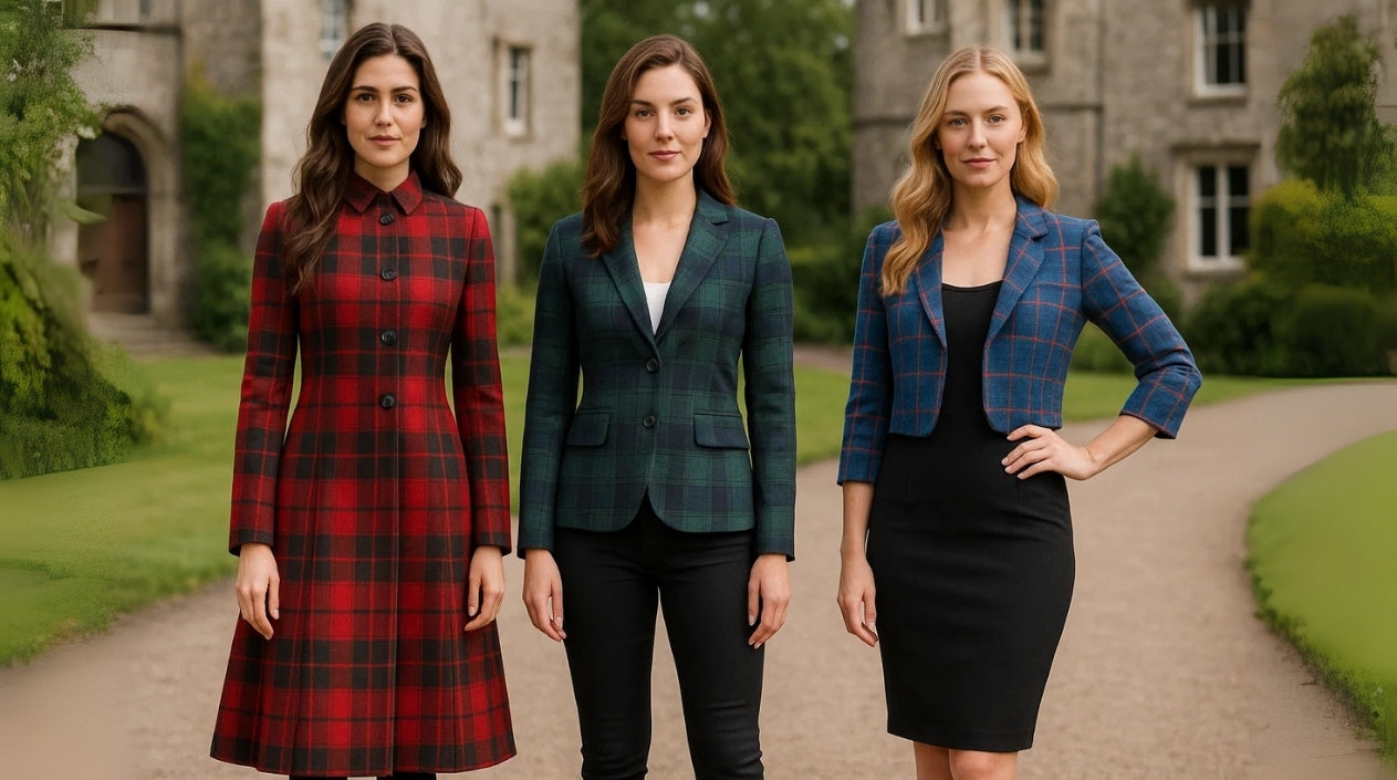 Women'd Plaid Jacket