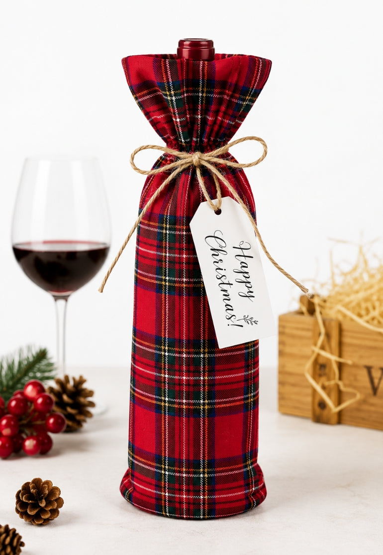 Campbell Tartan Wine Gift Bag