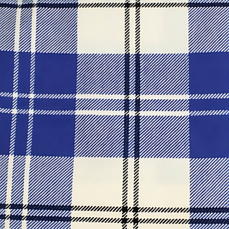 Ailsa Dress Navy tartan swatch