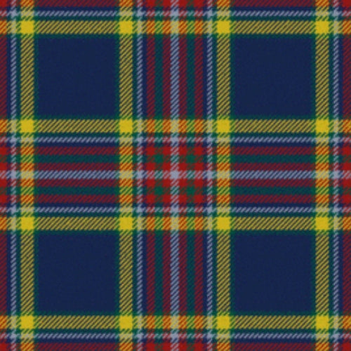 Anthony Blue Plaid tartan swatch