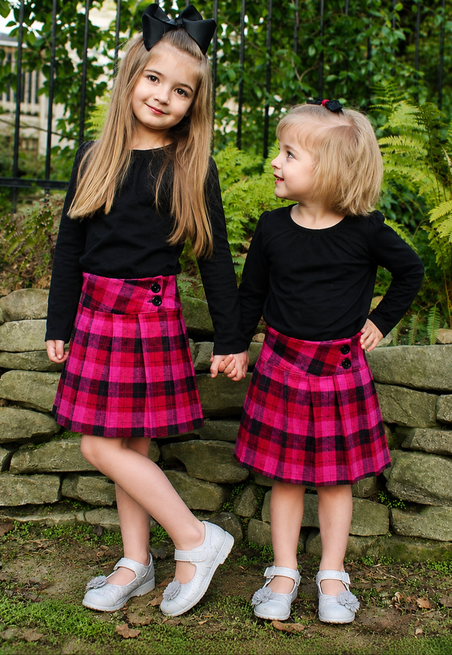 Wallace Baby Girl Tartan Skirt