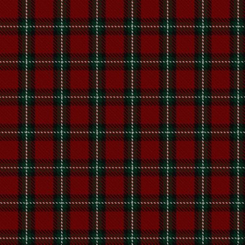 Bacon Red tartan swatch