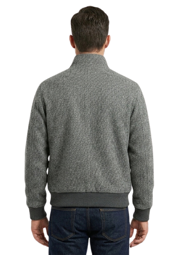 Balmoral Tweed Bomber Jacket