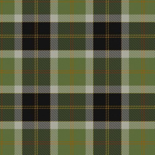 Bannockbane Green tartan swatch