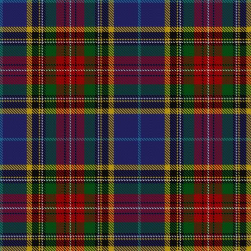 Beaton tartan swatch