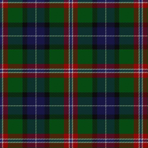 Bergen Scottish tartan swatch
