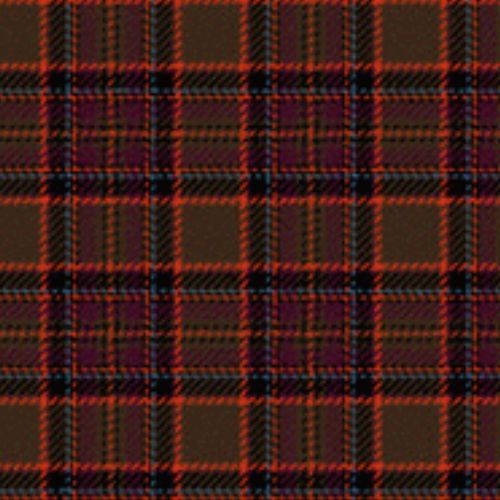 Berwick Orange tartan swatch
