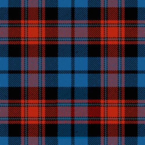 Black and Red Ancient tartan swatch