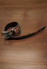 Black Leather Belt Doune Design