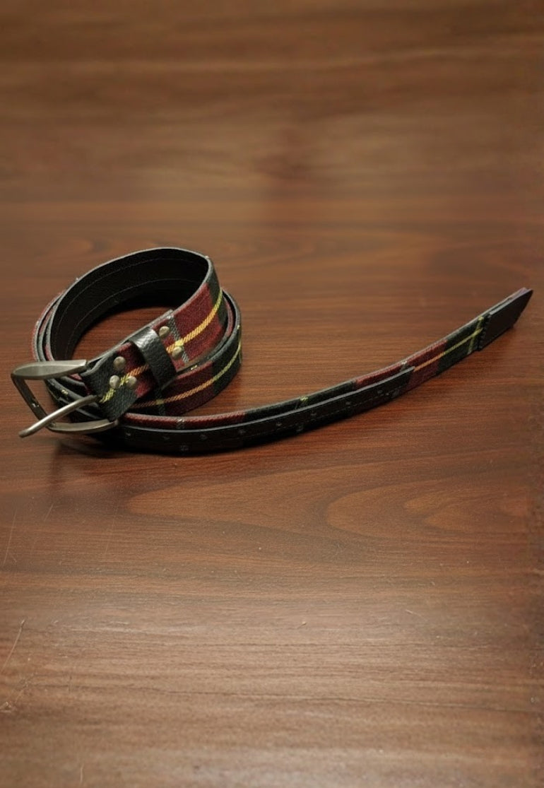 Black Leather Belt Doune Design