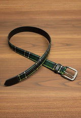 Buchanan Black Leather Belt Doune Design