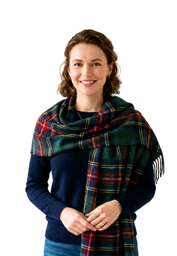 Black Watch Tartan Stole