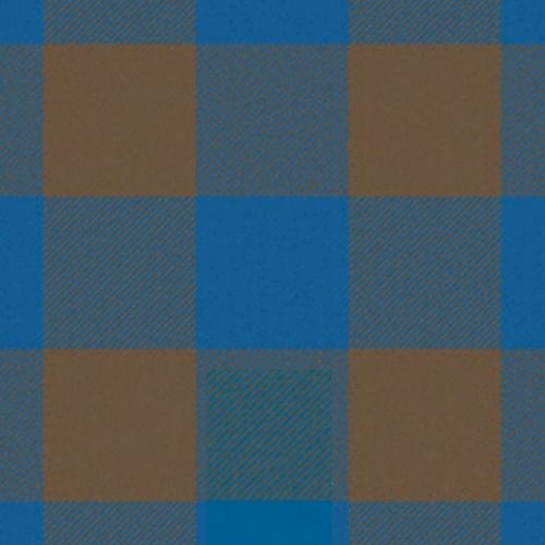 Border Shepherd's Check Black and Blue Ancient Tartan